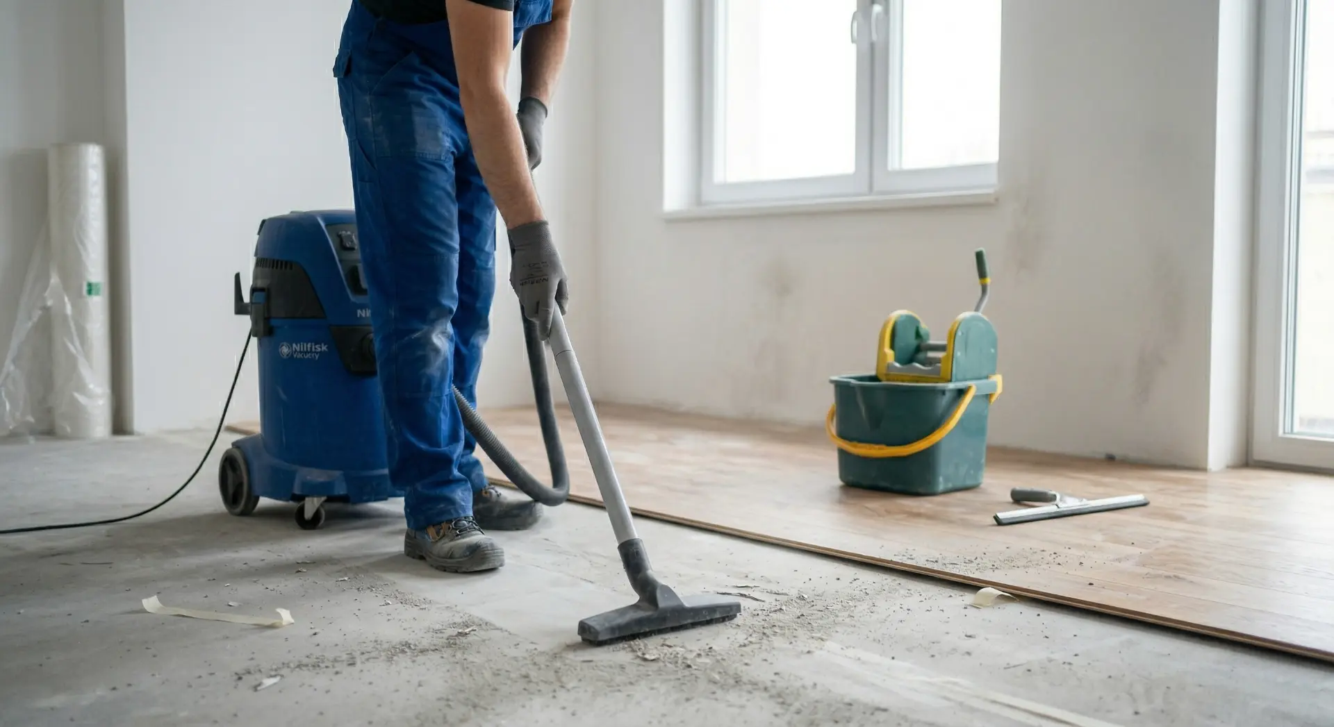 Baureinigung und Renovierungsreinigung